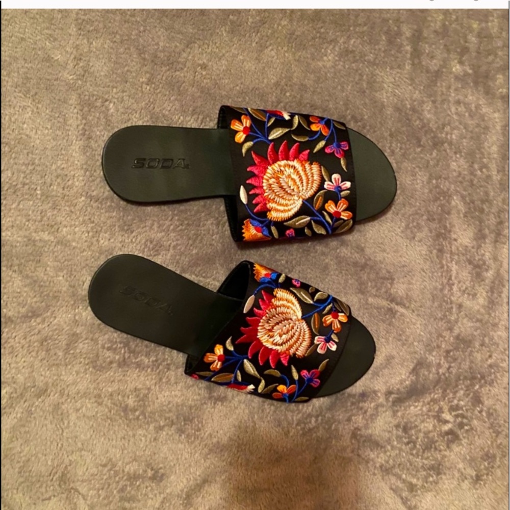 Floral Sandals